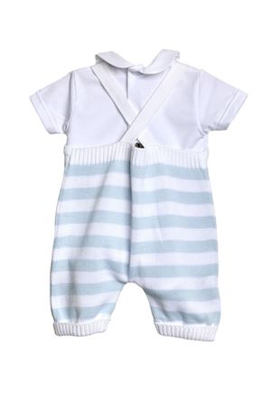 Striped cotton thread dungarees LITTLE BEAR KIDS | 8118BCOCIELO